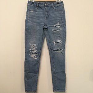 American Eagle High Rise Jegging Jeans - Size 10